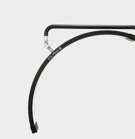 Lampa Kosmetyczna Podłogowa LED Mocna 45W Przedłużania Rzęs Stojąca Czarna