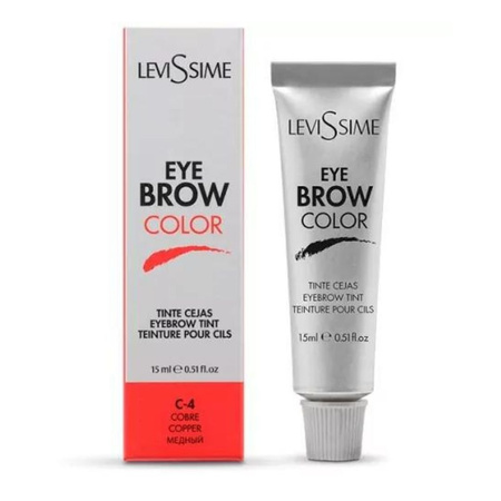 Levissime Farba do brwi EYEBROW TINT 15ml  Czarny 1