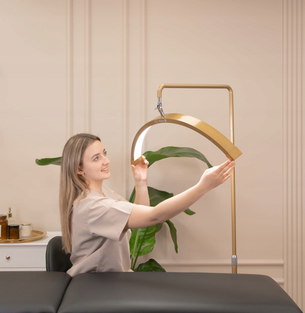 Lampa kosmetyczna do przedłużania rzęs POL Moon III GOLD