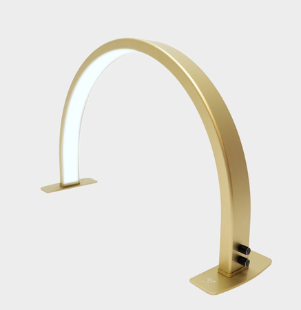 Lampa Kosmetyczna Manicure Paznokci Bezcieniowa LED 50W Moon Biurkowa Złota