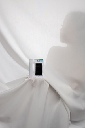 MIOKA Rzęsy do przedłużania Basic Black skręt C 0,07mm 10mm