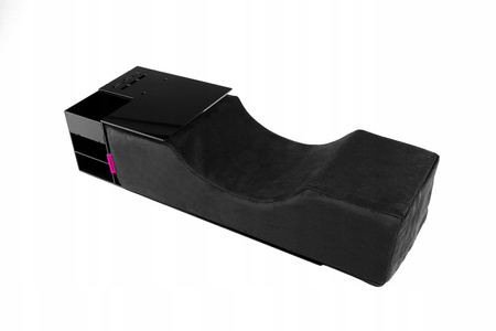 Poduszka Kosmetyczna Dla Stylistki Czarna + Prześcieradło Elastyczne Pokrycie 60x185 cm