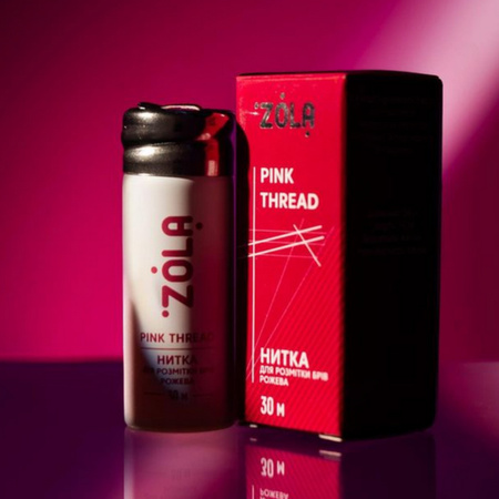 ZOLA Nić barwiąca do znakowania i geometrii brwi 30 m Czarna