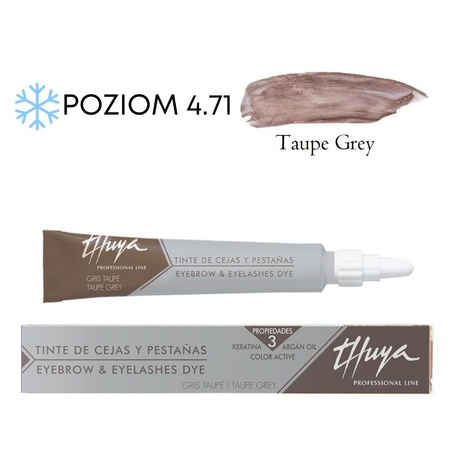 Thuya Farba arganowo - keratynowa do brwi i rzęs Thuya  Graphite - Grafit