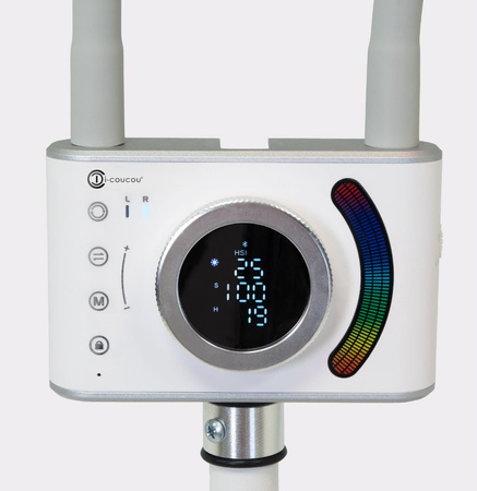 Duo Studio Color dwuramienna lampa RGB BIAŁA