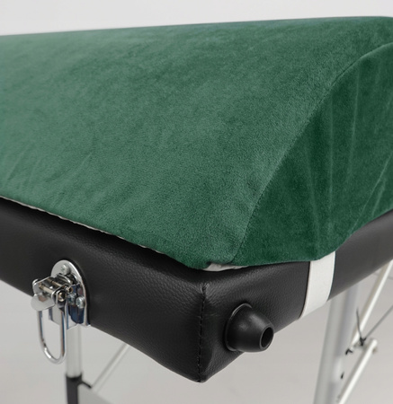 Poszewka Pokrowiec Materac Kosmetyczny Anatomiczny Zielony Welurowy