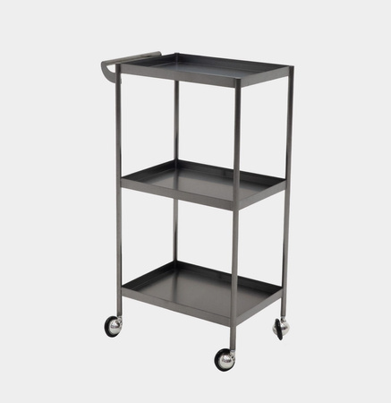 Stolik Kosmetyczny Pomocnik Wózek Fryzjerski Półki Salonu Kółkach Manicure