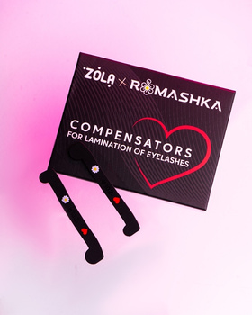 ZOLA Kompensatory do laminacji rzęs  ZOLA x Romashka czarny