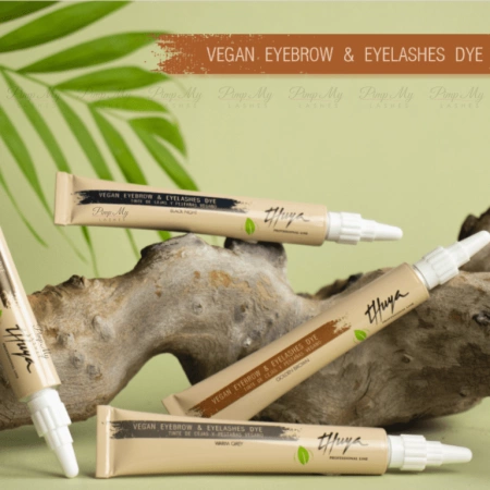 Thuya Wegańska Farba arganowo-aloesowa do brwi i rzęs Vegan Warm Grey - Ciepły szary