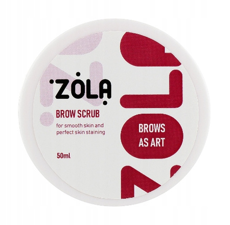 Peeling drobnoziarnisty do brwi Scrub ZOLA 50ml