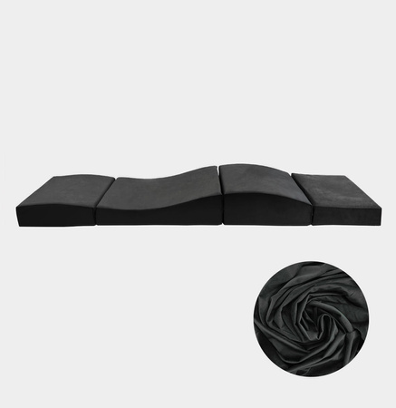 Poszewka Pokrowiec Materac Anatomiczny coucou HEAVEN 60 cm CZARNY