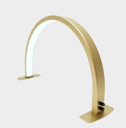 Lampa Kosmetyczna Manicure Paznokci Bezcieniowa LED 50W Moon Biurkowa Złota