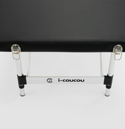 Łóżko Kosmetyczne Składane 60 cm + Materac Kosmetyczny do Przedłużania Rzęs 60x185 cm