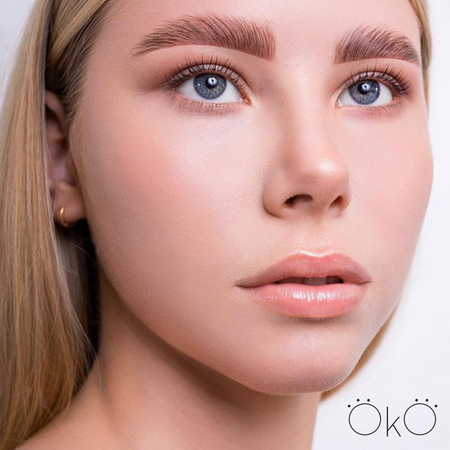 OkO Pęseta do brwi 02 EASY TOUCH , ręcznie zaostrzona