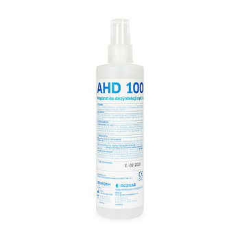 Medilab AHD1000 Płyn do dezynfekcji rąk i skóry z atomizerem Spray 250 ml