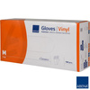 ABENA Rękawice Winylowe Bezpudrowe 100 szt przezroczyste bezbarwne M