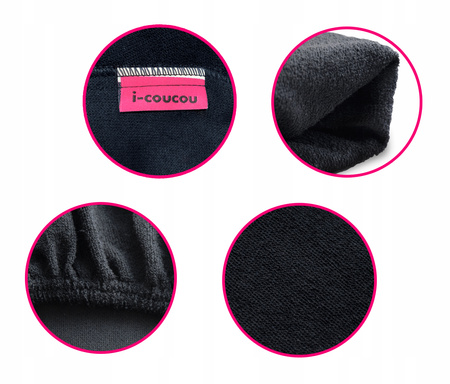 Wałek Rolka Poduszka Kosmetyczna Masażu Salonu Stylistki Czarna