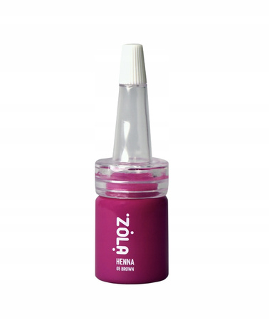 Henna Pudrowa do brwi Brown ZOLA #05 Brąz 5g