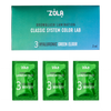 ZOLA Color Lab 03 Hyaluronic Green zestaw saszetek 3 x 1ml