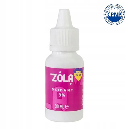 Aktywator utleniacz do farby Zola 3%, 30 ml