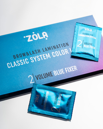 ZOLA Color Lab 02 Volume Blue zestaw saszetek 3 x 1ml