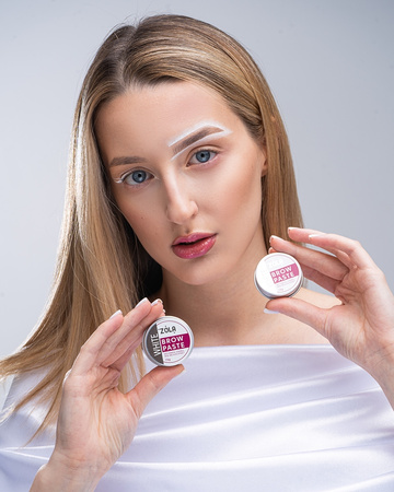ZOLA Pasta do konturowania brwi 15g Brow Paste ViktorinaVika Błękit
