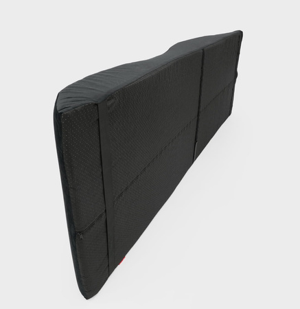 Poszewka Pokrowiec Materac Kosmetyczny Anatomiczny Czarny Welurowy Gumka