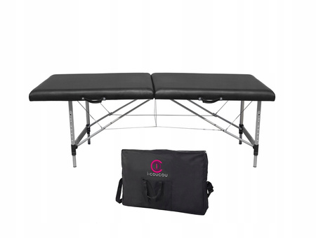 Łóżko kosmetyczne do stylizacji rzęs Space 60cm - CZARNE