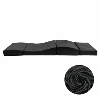 Poszewka Pokrowiec Materac Anatomiczny coucou HEAVEN 60 cm CZARNY