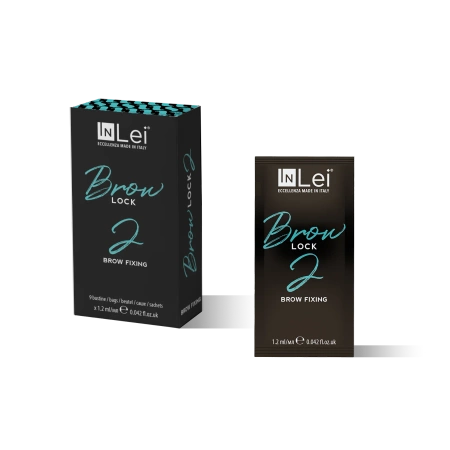InLei® "BROW LOCK 2" Utrwalacz do brwi zestaw saszetek 9 x 1,2ml