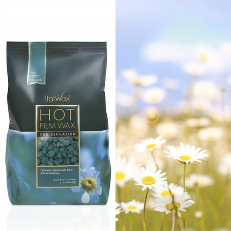 ItalWax Film wax Azulene wosk do depilacji 1000g