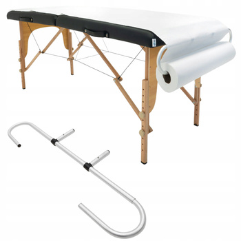 Uchwyt podajnik na podkłady ochronne do masażu