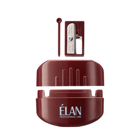 ELAN Temperówka BURGUND do kredek pudrowych do brwi  Burgund