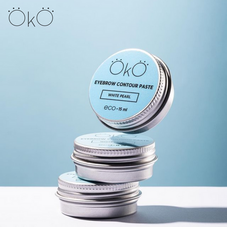 OkO Pasta do konturowania brwi Eyebrow Contour Paste White Pearl, 15 ml