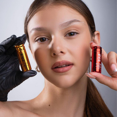 ZOLA Nić barwiąca do znakowania i geometrii brwi 30 m Różowa