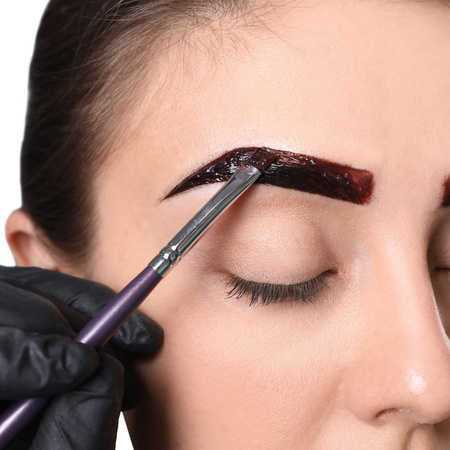 Synthetic Creator Pędzel do brwi No 5 skośny wąski