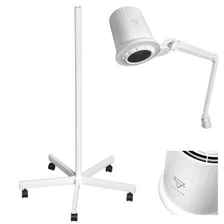 Przenośny Stojak Pochłaniacza Pyłu Paznokci Manicure Pedicure Kółkach