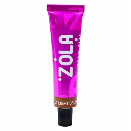 Farbka do brwi Zola 01 Light brown, 15 ml