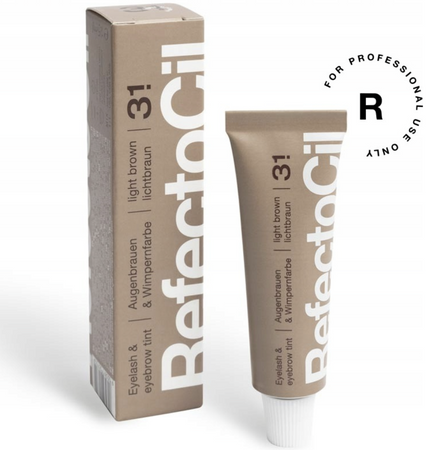 RefectoCil 3.1 Farbka do brwi i rzęs Jasny brąz Light Brown 15 ml