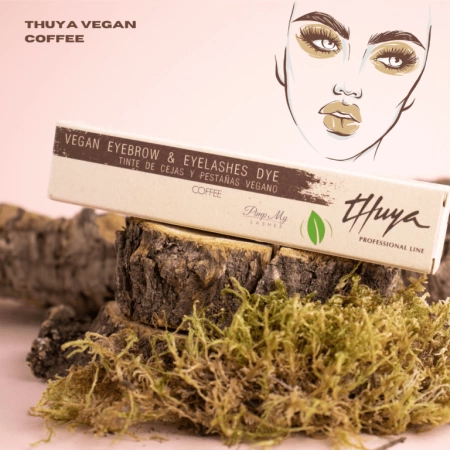 Thuya Wegańska Farba arganowo-aloesowa do brwi i rzęs Vegan  Black Night - Granatowa Czerń