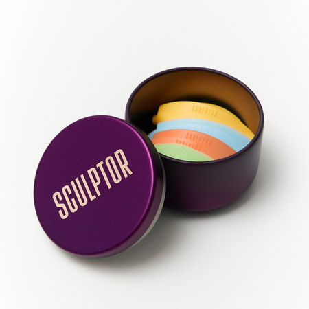 Sculptor Zestaw wałków do lami OPEN LOOK 4 pary Żółty