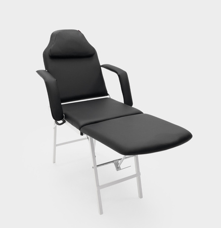 Fotel Kosmetyczny Składany Leżanka Regulacja Przedłużania Rzęs Pedicure