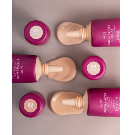 ZOLA Nude Skin Tonujący Podkład GLOW & WHITE 30 ml 03 Tan