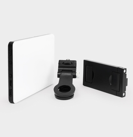 Lampa LED Telefon Klips Selfie Regulowana Mocna Wielokolorowa MULTIKOLOR