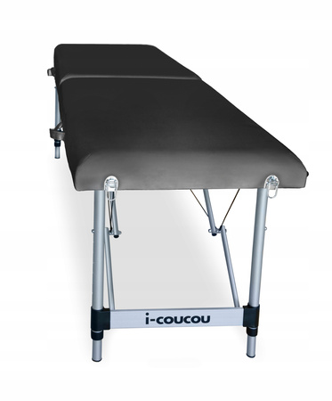 Łóżko kosmetyczne do stylizacji rzęs SPACE 70 cm - Czarne