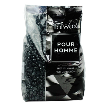 ItalWax POUR HOMME BLACK wosk do depilacji  500g
