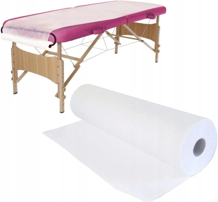 Podkład flizelinowy Biały 80 cm x 100 m EKO 20 g