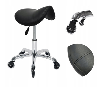 Taboret Fryzjerski Rodeo Stołek Hoker Siodło Tatuażu Regulowany Profilowany