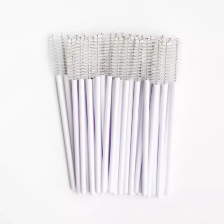 Szczoteczki do czesania Rzęs i Brwi Jednorazowe 50 szt Czarny / Czarny