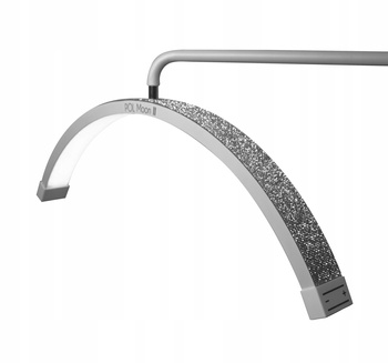 Lampa kosmetyczna podłogowa i-coucou POL Moon II z Cyrkoniami 45 W biały